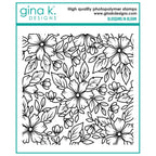 GIna K Designs Blossoms in Bloom Stamp as41