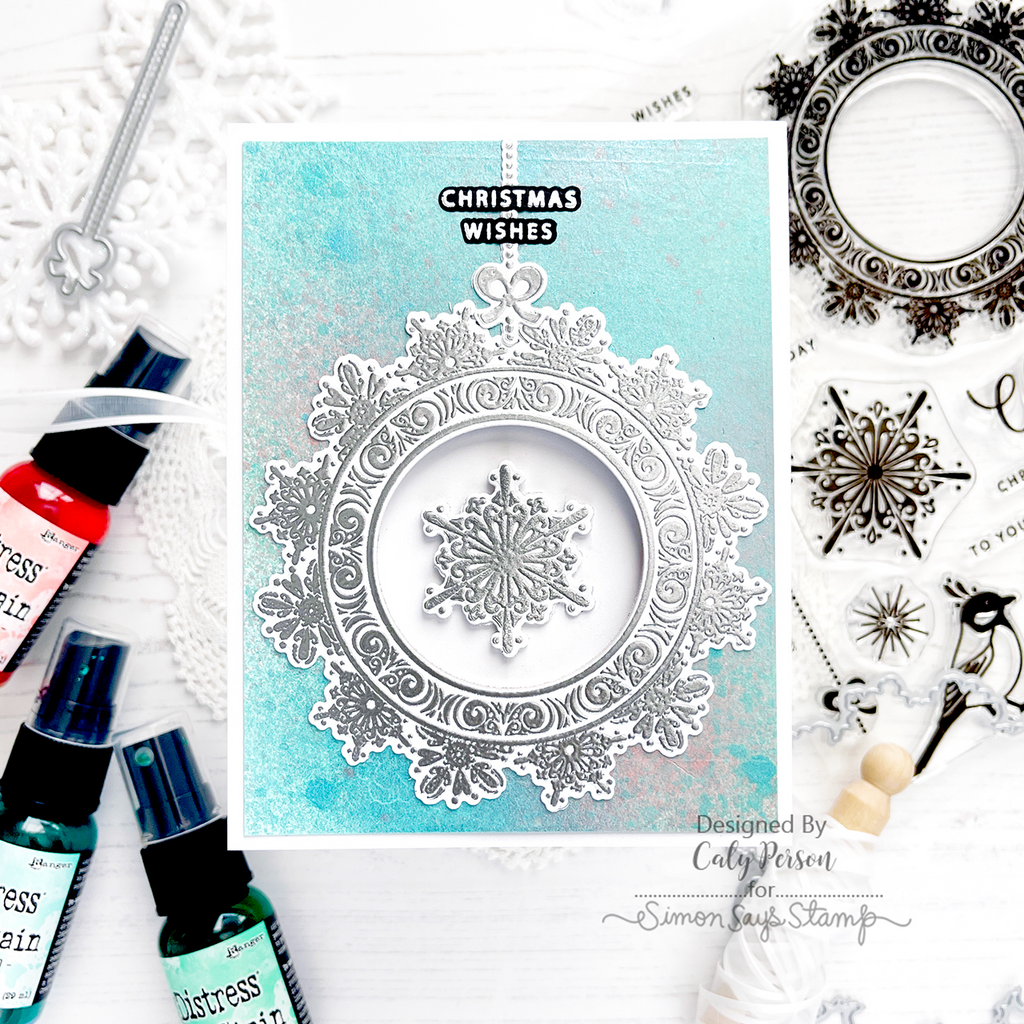 Gina K Designs STAMPtember Exclusive Shimmering Season Stamps sss202773c Christmas Card | color-code:ALT02