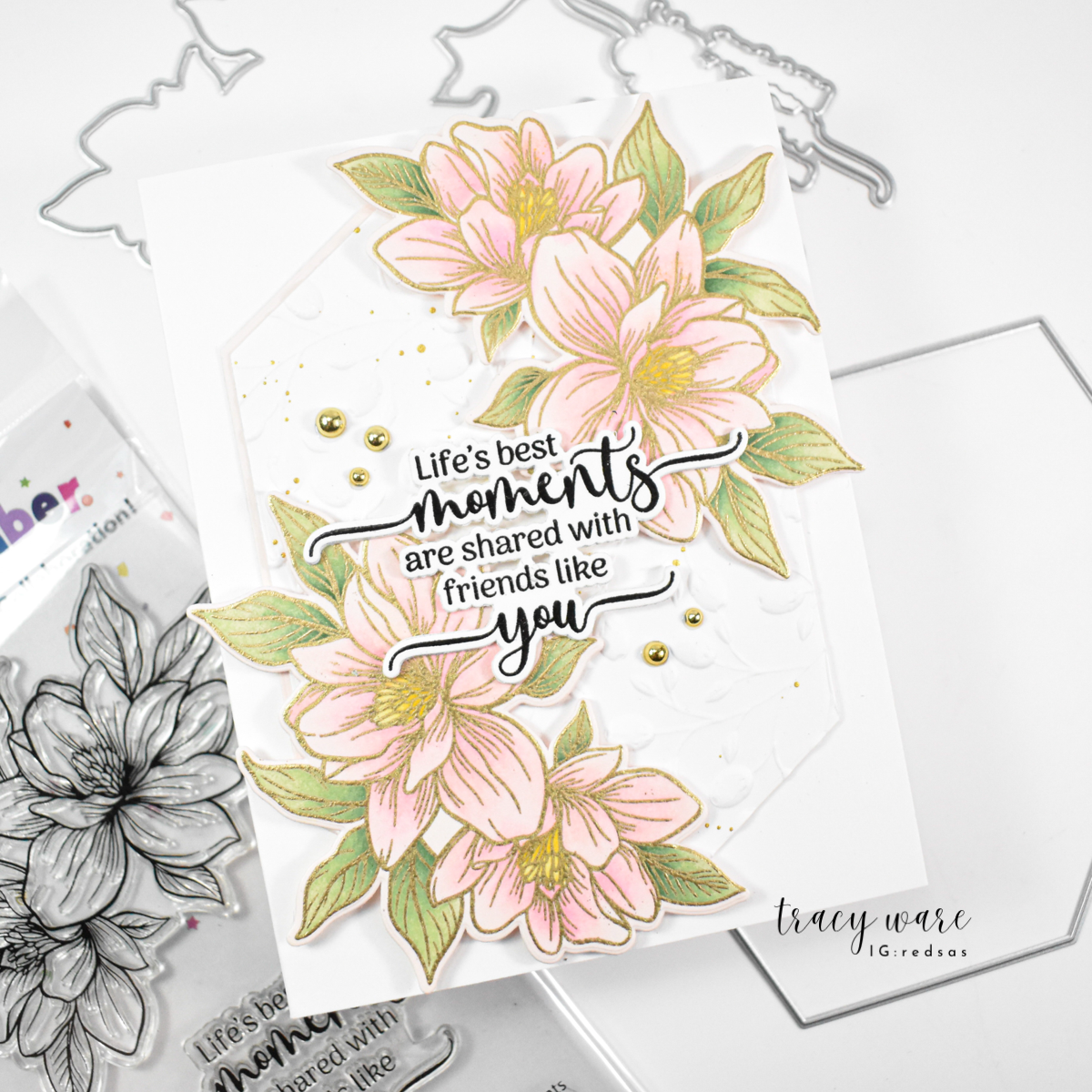 Gina K Designs Life’s Best Moments STAMPtember Exclusive Stamps Dies and Stencils