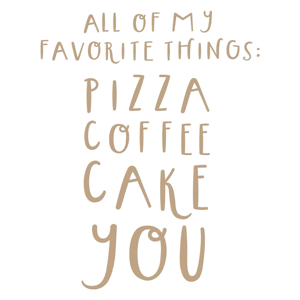 GLP-405 Spellbinders All of My Favorite Things Glimmer Hot Foil Plate