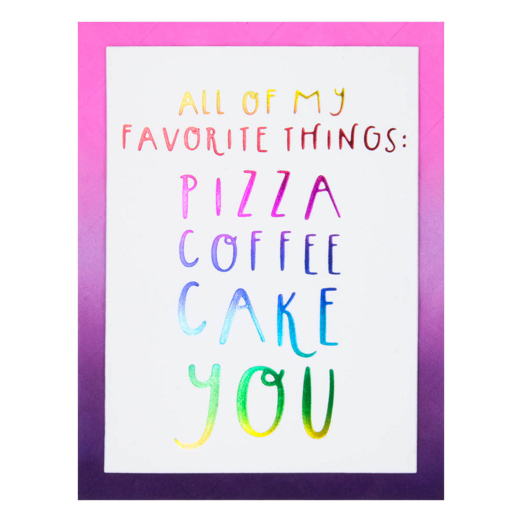 GLP-405 Spellbinders All of My Favorite Things Glimmer Hot Foil Plate Pizza