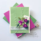 Simon Says Stamp Embossing Folder Garden Spires sf329 Out Of This World