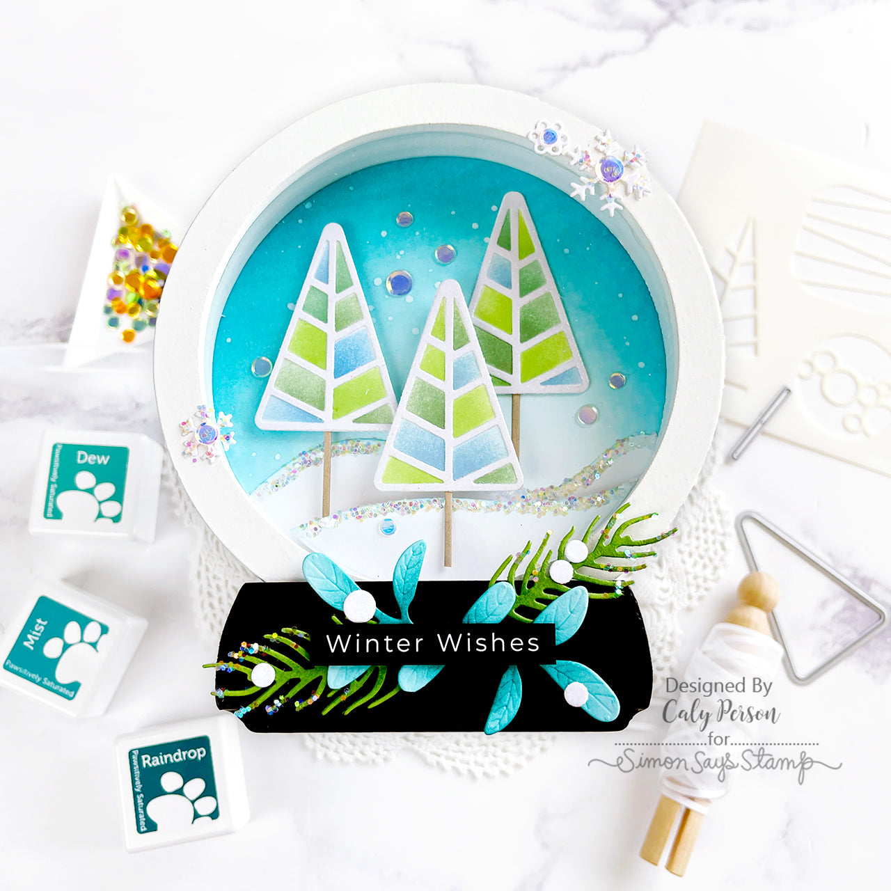 Simon Says Stamp Embellishment Mix Garden Blooms 0724gb Cheering for You Winter Decor | color-code:ALT01