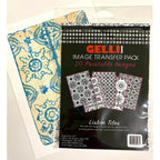 Gelli Arts Image Transfer Printables Pack Lisbon Tiles sampl