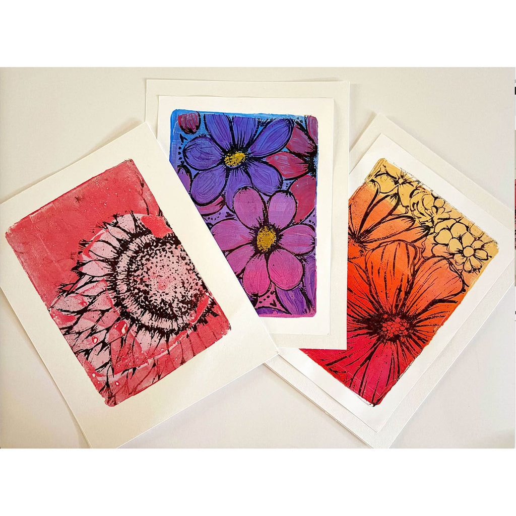 Gelli Arts Image Transfer Printables Pack Wildflowers floral