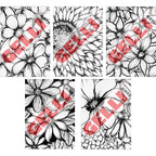 Gelli Arts Image Transfer Printables Pack Wildflowers sheets