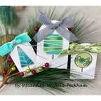 Simon Says Stamp Stencils Geo Me Trees 1043stc Cheering For You Christmas Tags