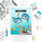 Simon Says Stamp Get Whale Soon Wafer Dies 1282sdc Rain or Shine Birthday Card | color-code:ALT04