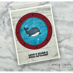 Simon Says Stamps and Dies Get Whale Soon set952gw Rain or Shine Birthday Card
