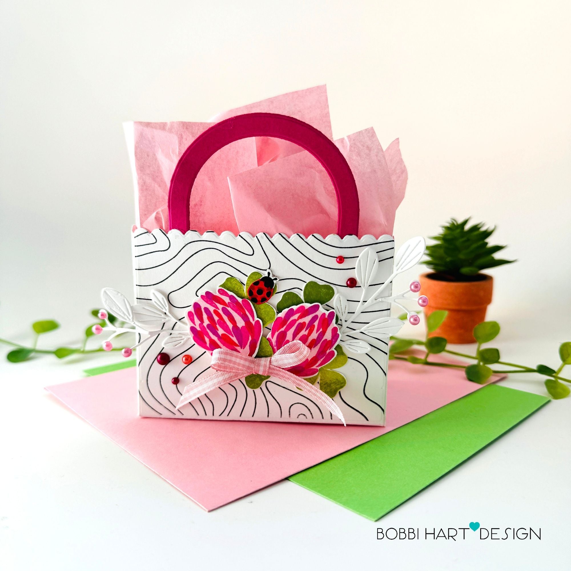 Simon Says Stamp Gift Bag Wafer Dies 1035sd Splendor Spring Gift Bag | color-code:ALT01