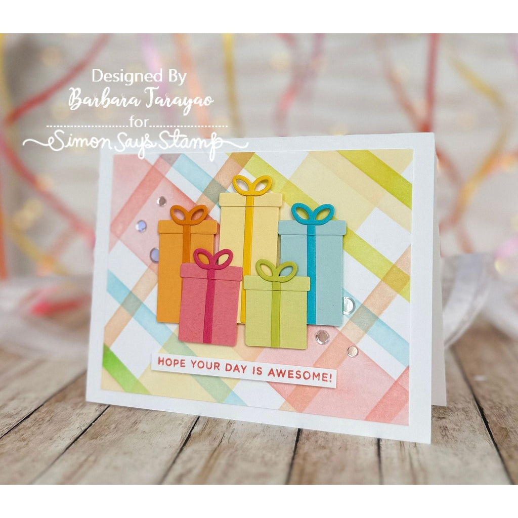 CZ Design Wafer Dies Gift Builder czd230 Splendor Birthday Card | color-code:ALT02