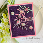 Simon Says Stamp Giggle Hello Wafer Dies s1028 Moments in Time Hello Card