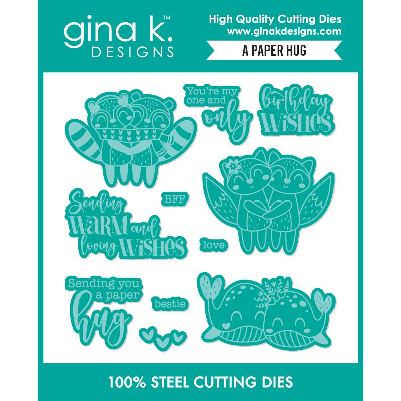 Gina K Designs A Paper Hug Dies die0721