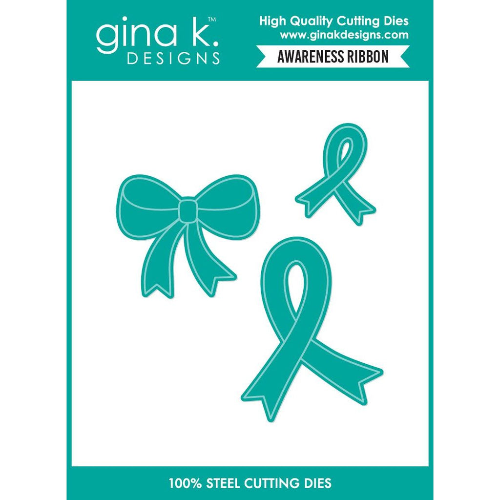 Gina K Designs Awareness Ribbon Dies die0699