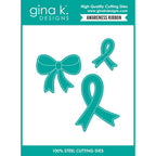 Gina K Designs Awareness Ribbon Dies die0699