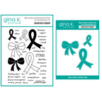 Gina K Designs Awareness Ribbon Stamps and Dies