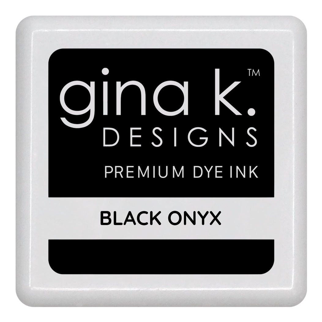 Gina K Designs BLACK ONYX Color Companions Mini Ink Pad CUBE9