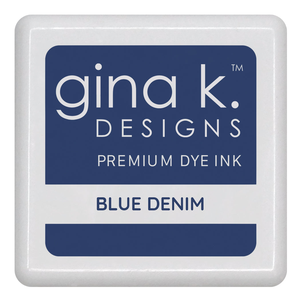 Gina K Designs BLUE DENIM Color Companions Mini Ink Pad CUBE26