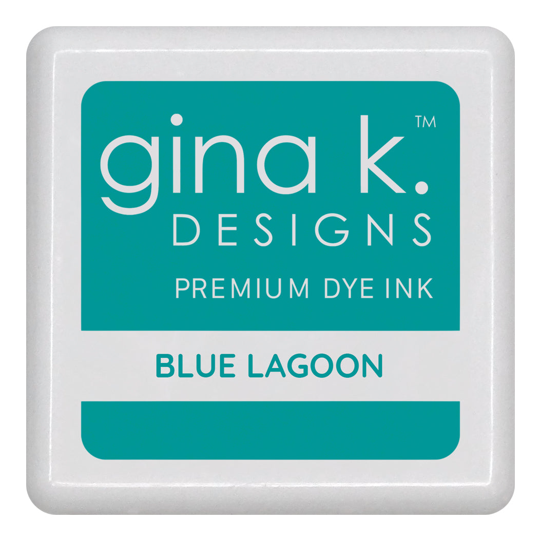 Gina K Designs BLUE LAGOON Color Companions Mini Ink Pad CUBE39