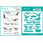 Gina K Designs Beach Birds Stamps and Dies