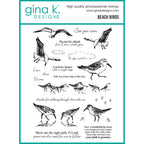 Gina K Designs Beach Birds Stamps mm145