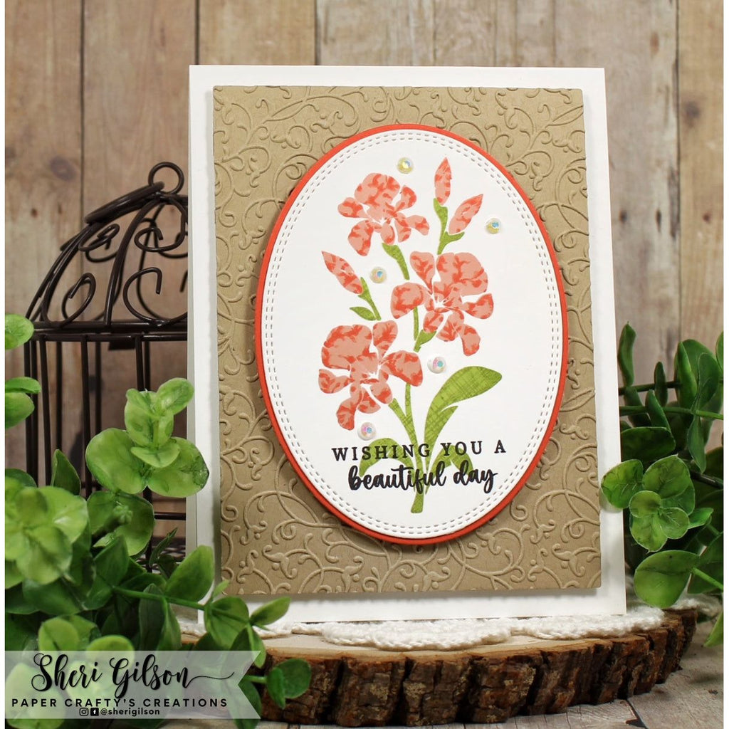 Gina K Designs Beautiful Day Stamps and Dies Bundle gkdie0461 Wishing You | color-code:alt1