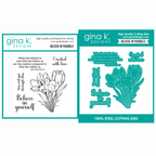 Gina K Designs Believe in Yourself Stamps and Dies