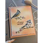 Gina K Designs Birds and Branches Happy Birthday Card