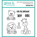 Gina K Designs Birthday Pals Stamps