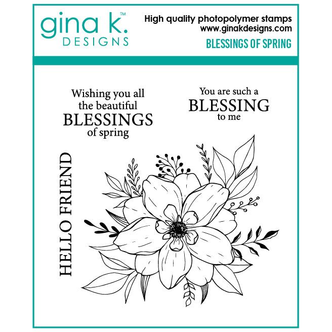 Gina K Designs Blessings of Spring Stamps