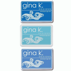 Gina K Designs Blue Sky Blending Trio Ink Pad Bundle