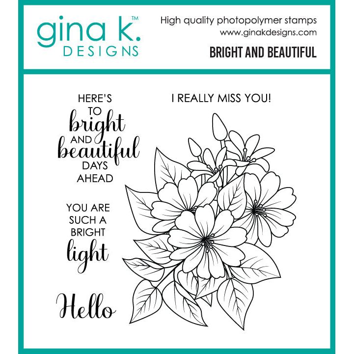 Gina K Designs Bright and Beautiful Stamps