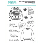 Gina K Designs Bundled Up Stamps hs61