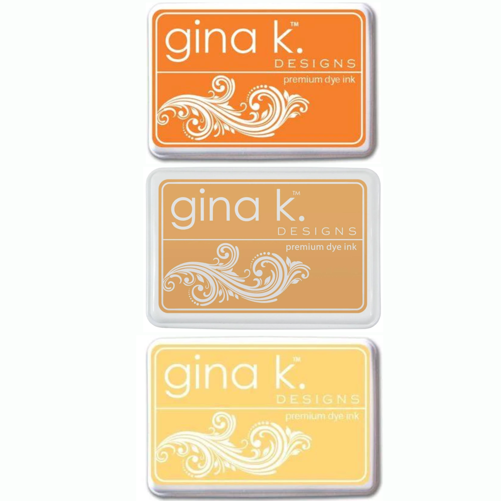 Gina K Designs Butterscotch Blending Trio Ink Pad Bundle