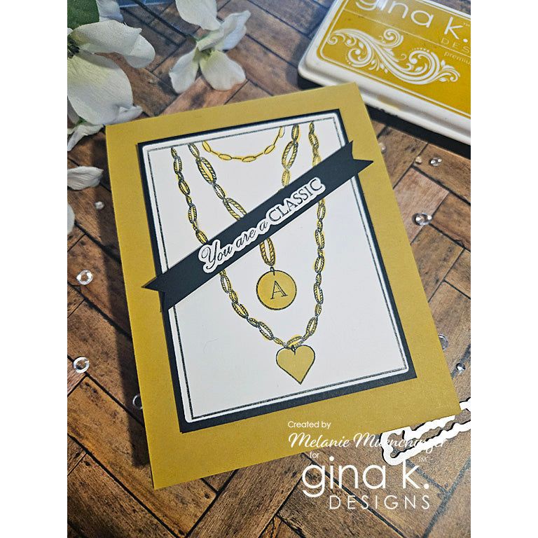 Gina K Designs Celebrate in Style Stamps and Dies Bundle mmdie0470 Classic