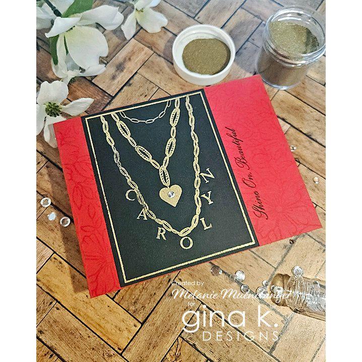Gina K Designs Celebrate in Style Stamps mm138 Shine On