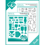 Gina K Designs Cheers Stamps and Dies Bundle bsdie0471