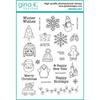 Gina K Designs Christmas Cheer Stamps gkd251