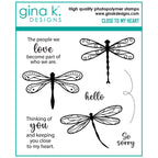 Gina K Designs Close to My Heart Stamps and Dies Bundle stamps only