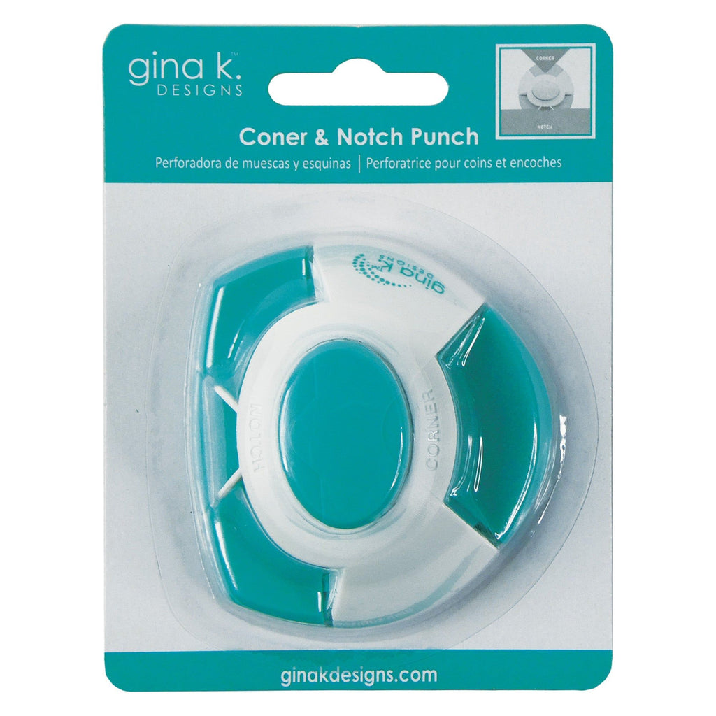 Gina K Designs Corner and Notch Punch cnp in packaging