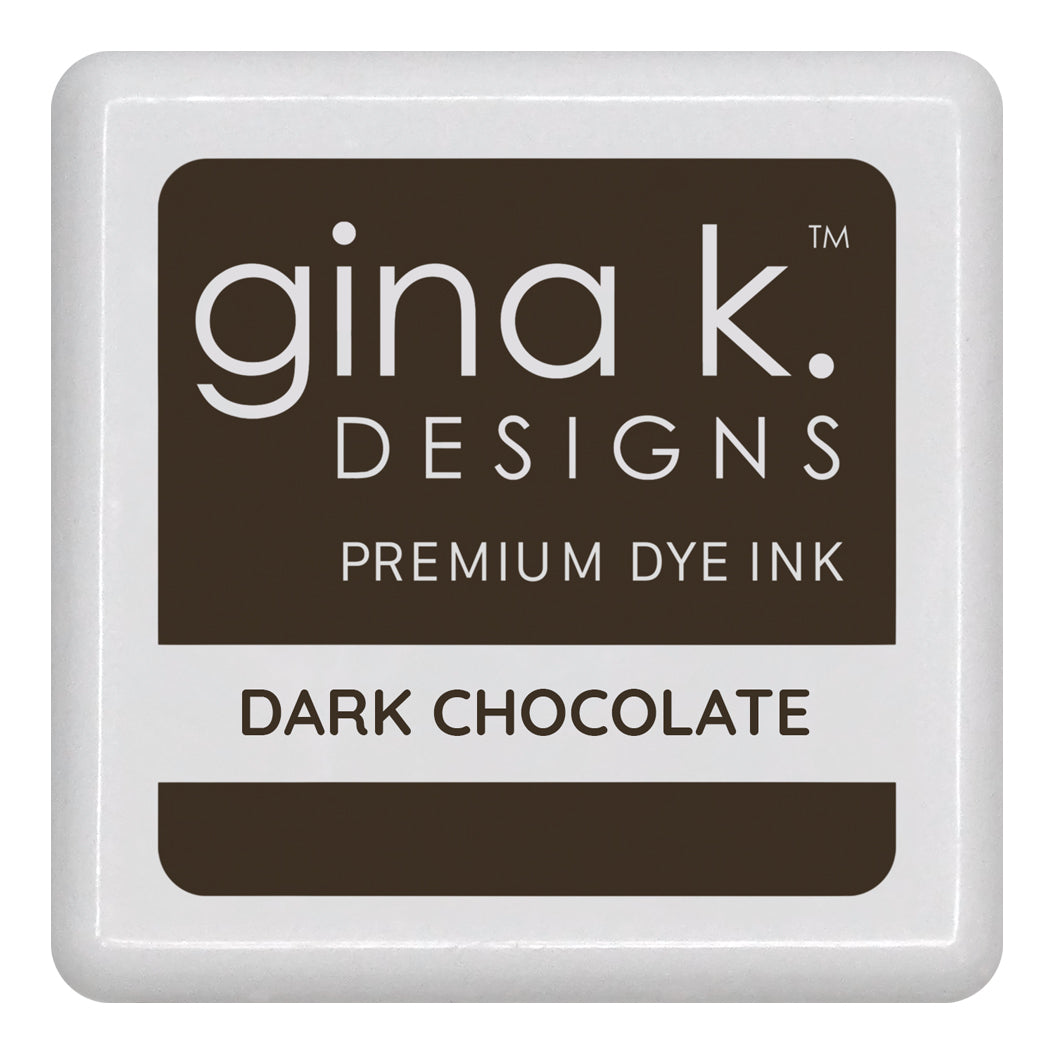 Gina K Designs DARK CHOCOLATE Color Companions Mini Ink Pad CUBE24