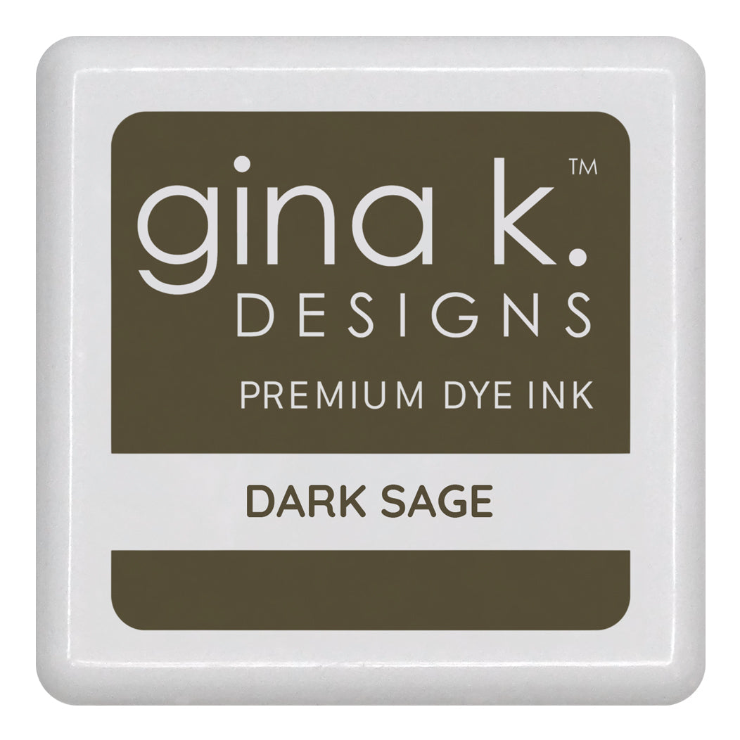 Gina K Designs DARK SAGE Color Companions Mini Ink Pad CUBE6