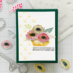 Gina K Designs Daisies Bloom Stamps and Dies