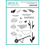 Gina K Designs Daisies Bloom Stamps lh61