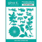 Gina K Designs Delicate Flowers Coordinating Dies gkdie0420