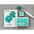 Gina K Designs Emerald Coast Blending Trio Ink Pad Bundle sample