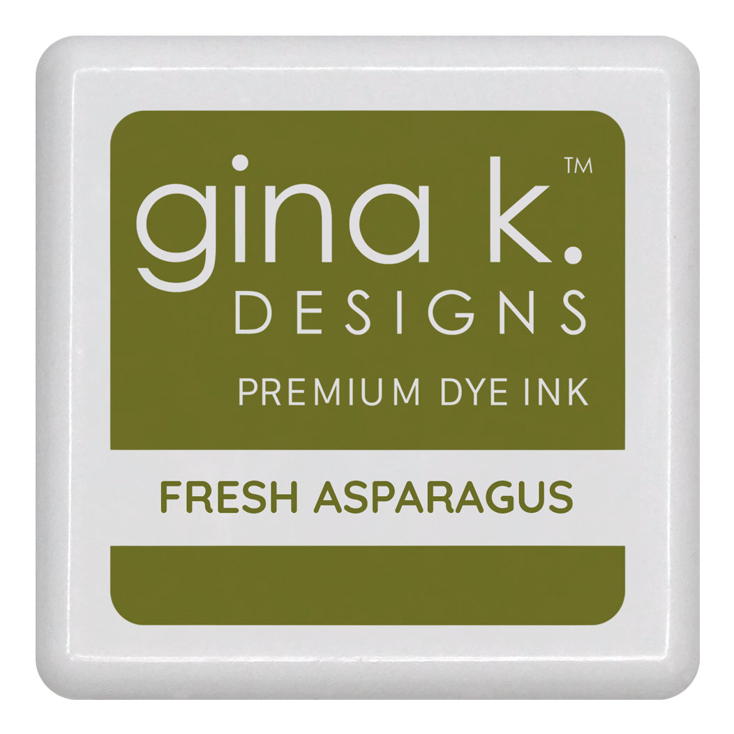 Gina K Designs FRESH ASPARAGUS Color Companions Mini Ink Pad CUBE4
