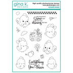 Gina K Designs Feathered Friends Stamps dg12