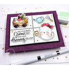 Gina K Designs Feathered Friends Stamps dg12 dreams