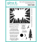 Gina K Designs Forest Frame Stamps mm148